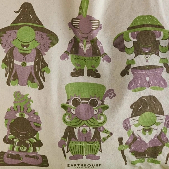 Gnomes Tote Bag (EB Exclusive), NWT - Picture 2 of 5